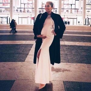 Adrianna Papell gown with crystal embellishments